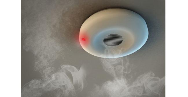 Salah satu bentuk detektor asap atau alarm kebakaran | Foto: copyright redorbit.com
