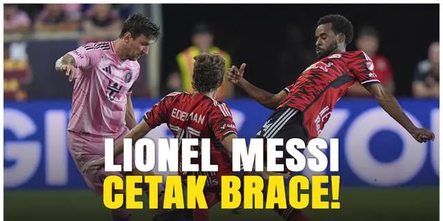 VIDEO: Lionel Messi Cetak Brace! Inter Miami Hancurkan NY Red Bulls 5-1