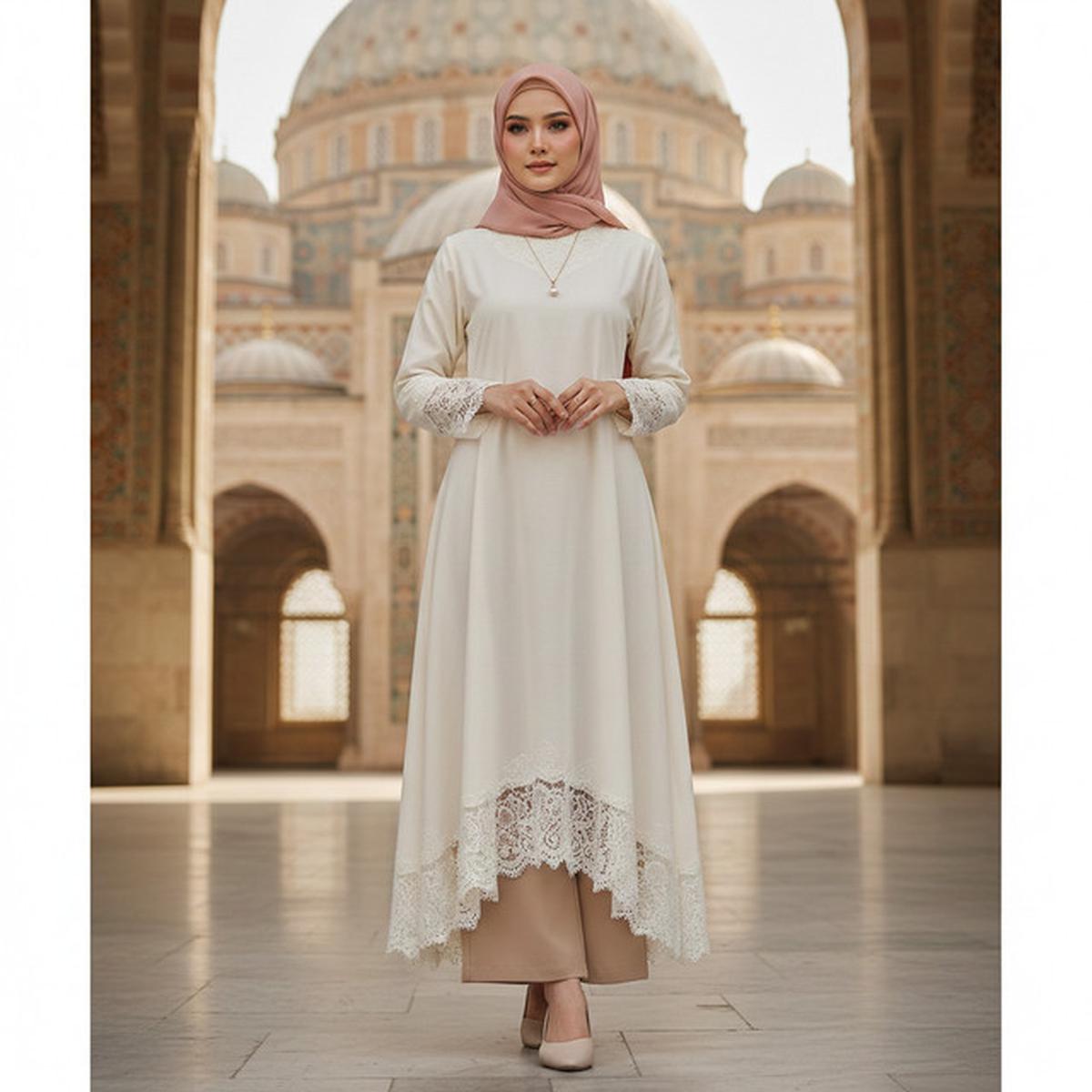 8 Tunik Muslim Wanita Lebaran 2026 Nyaman Adem, Pilihan Terbaik untuk Hari Raya