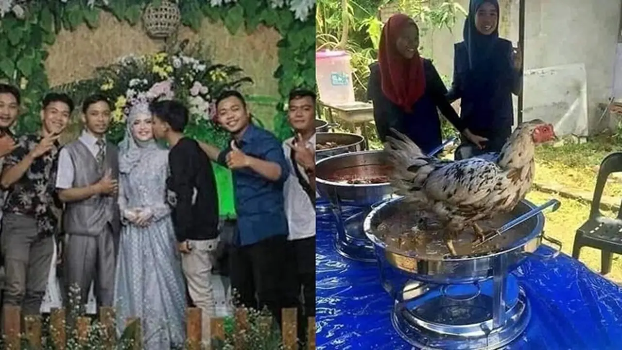 6 Momen Apes saat Pernikahan Ini Bikin Geregetan
