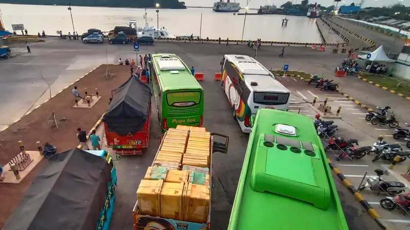 Pelabuhan Merak, Cilegon, Banten. (Foto: Liputan6.com/Yandhi Deslatama)