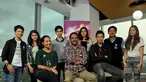 Pemain dan sutradara film PARA PEMBURU GAJAH mengunjungi Liputan6.com, Rabu (18/6/2014) (Liputan6.com/Andrian M Tunay)