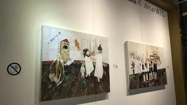 Pameran Lukisan 'An Exhibition by Taiwan by Taiwanese Women Artists: Ethereal Minds' (Aqilah Ananda Purwanti)