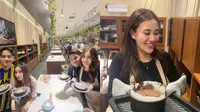 8 Potret Mahalini dan Aaliyah Massaid Ikut Kelas Masak, Persiapan Jadi Ibu