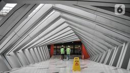 Stasiun-stasiun tersebut juga terintegrasi dengan moda transportasi umum lainnya. (merdeka.com/Iqbal S. Nugroho)