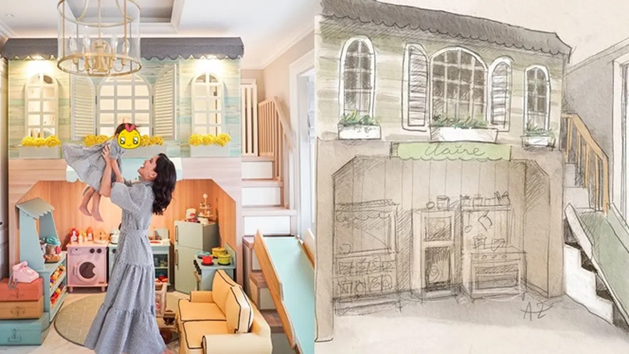 7 Potret Kamar Baru Baby Claire Anak Shandy Aulia yang Mewah, Lucu Ala Rumah Mini