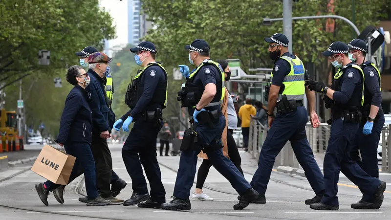 Melbourne kembali cetak rekor kasus Covid-19 harian