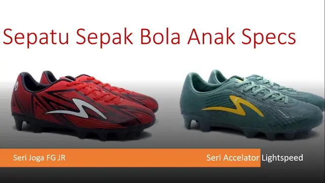 Sepatu Sepak Bola Anak Specs