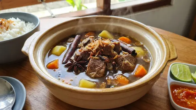 Ilustrasi Ide Jualan Sayur Berkuah Anti Basi/Gemini AI