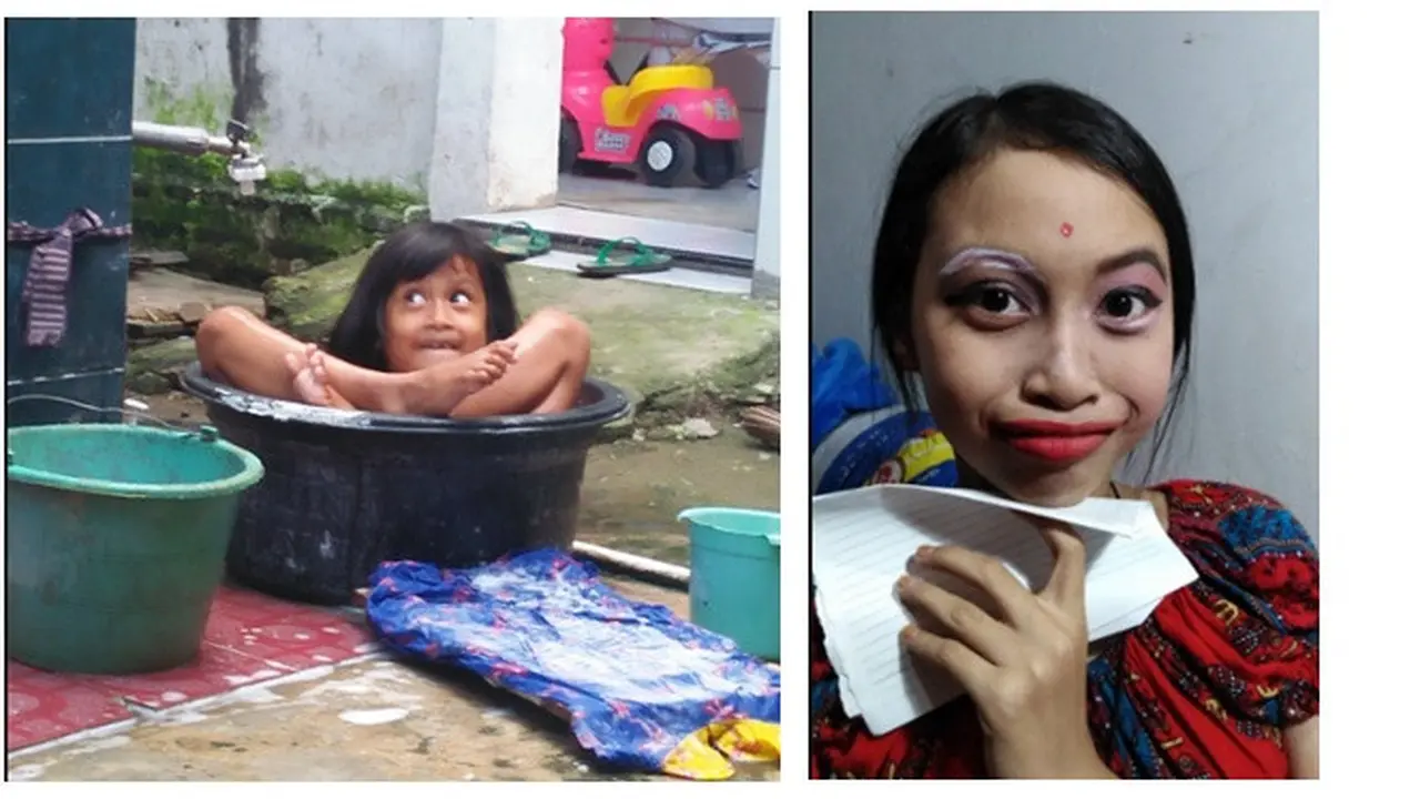 Kelakuan Kocak Bocah