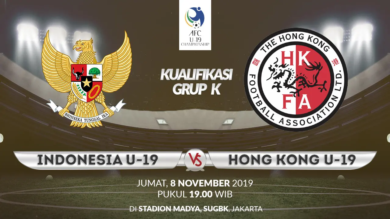 Indonesia U-19 vs Hong Kong U-19
