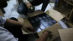 Ratusan ponsel ini diputuskan penyidik untuk disita demi penyelidikan lebih lanjut.