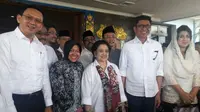 Megawati, Rano Karno, Risma, dan Ahok di Blitar