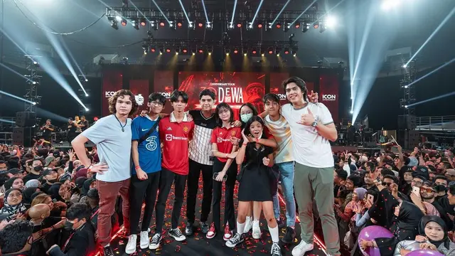 7 Potret Kompak Anak-Anak Personel Band Dewa 19 yang Sudah Seperti Saudara