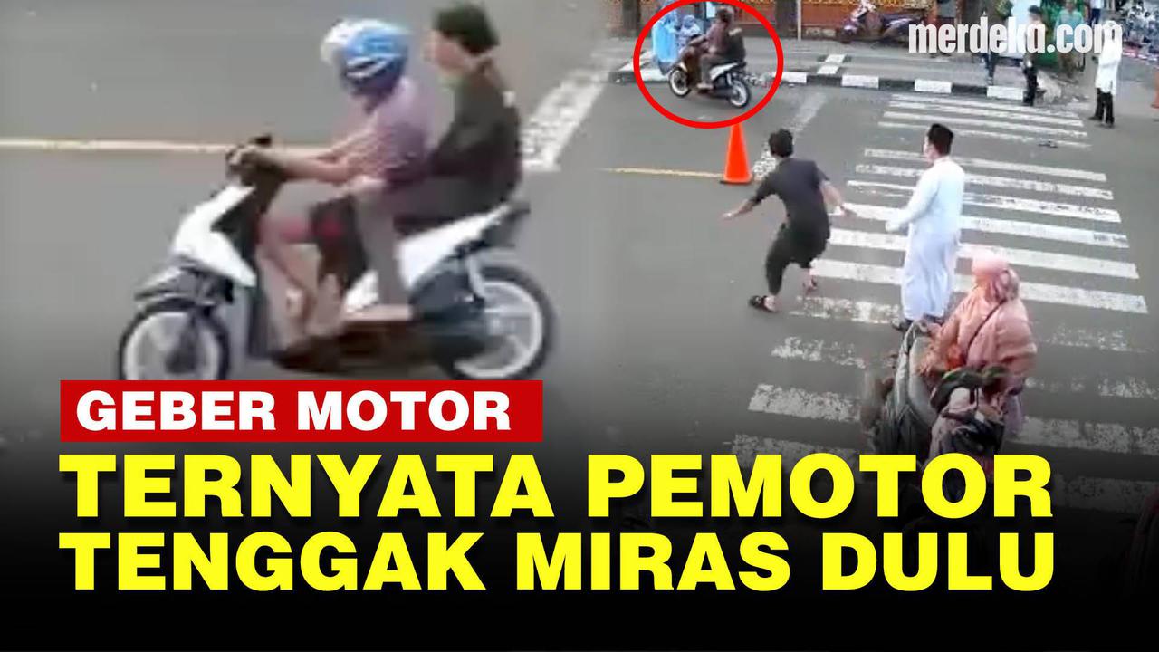 VIDEO: Penyebab Pria Geber-Geber Motor Lampiaskan Emosi Sambil Lakukan Provokasi
