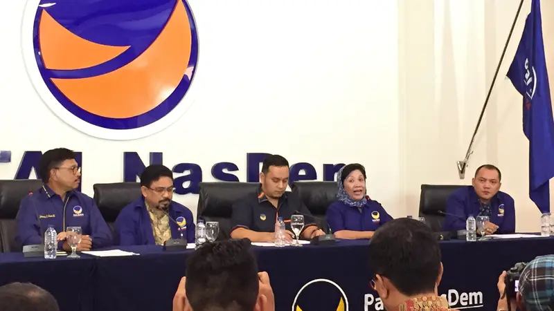 Jumpa pers Partai Nasdem soal pidato Victor Laiskodat