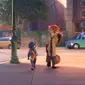 Ginnifer Goodwin dan Jaseon Bateman mengisi suara karakter Zootopia (Walt Disney Animation Studios)
