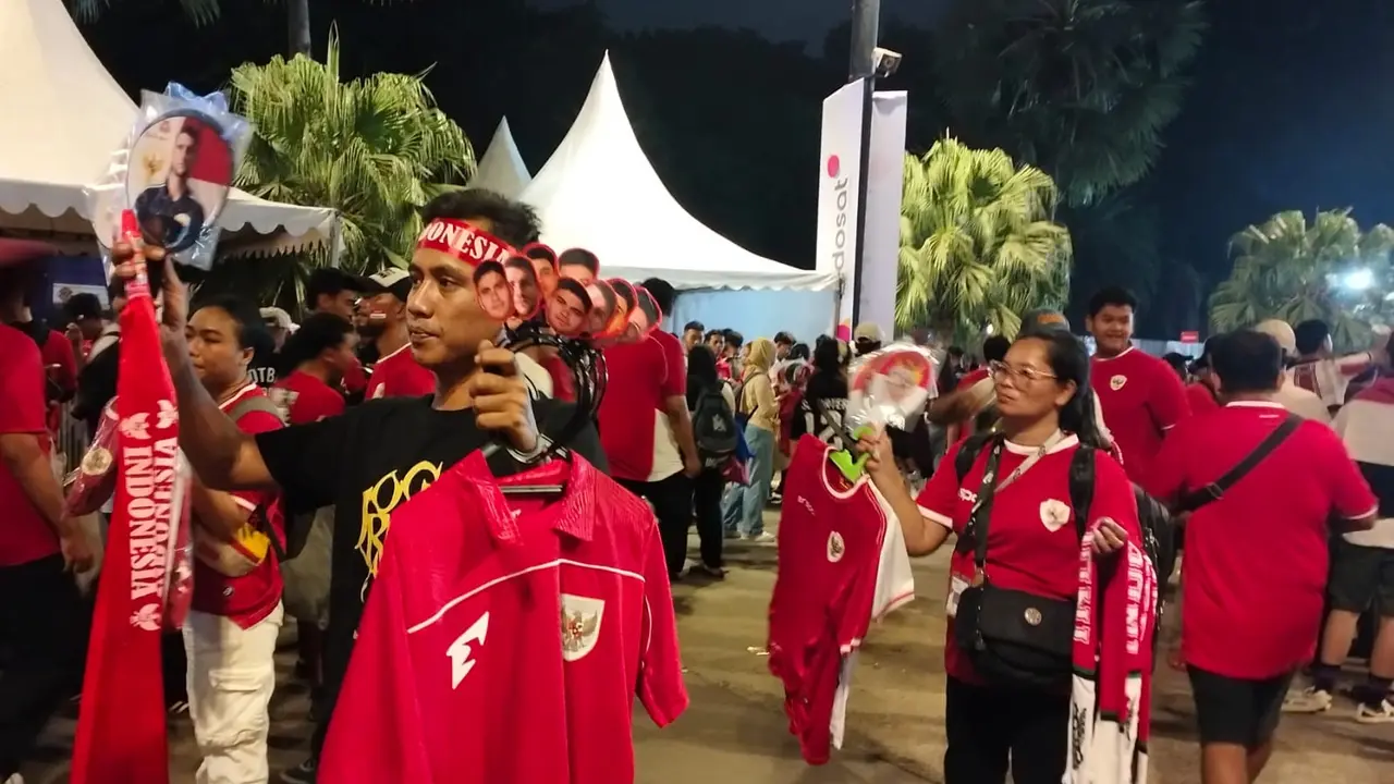 merchandise timnas Indonesia