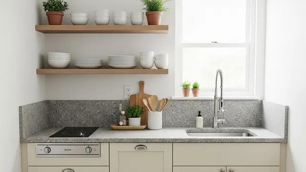 10 Ide Dapur Modern di Lahan Sempit yang Rapi dan Efisien, Tetap Estetik dan Multifungsi