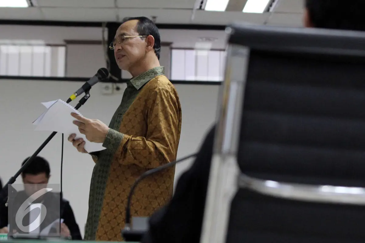 20150907-Sidang-Pembacaan-Eksepsi-Jakarta-Surya-Dharma-Ali