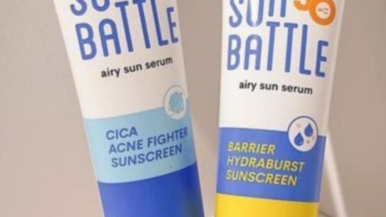 7. Emina Sun Battle Cica Acne Fighter Sunscreen<br>