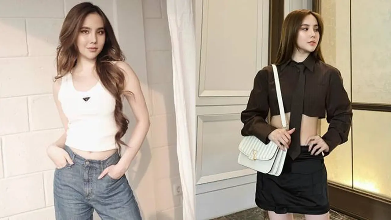 Pamer Perut Langsing, 7 Potret  Agatha Chelsea dengan Busana Stylish