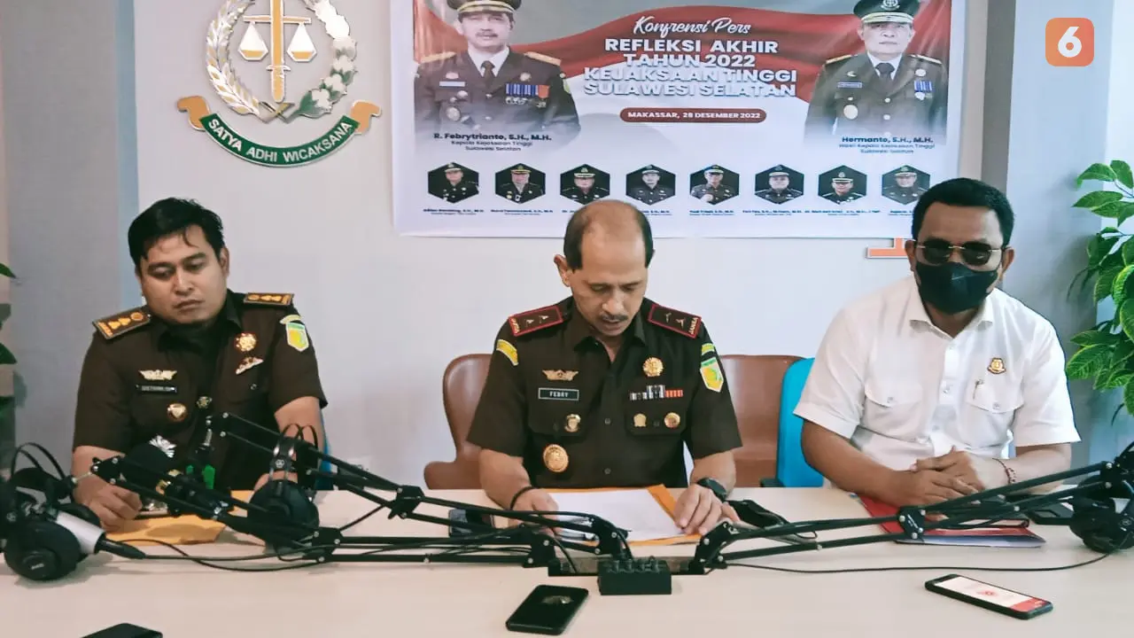 Bidang Datung Kejati Sulsel sebut berhasil memulihkan aset BUMN senilai Rp7 T (Liputan6.com/Eka Hakim)