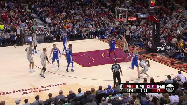 Berita video game recap NBA 2017-2018 antara Philadelhia76ers melawan Cleveland Cavaliers dengan skor 108-97.