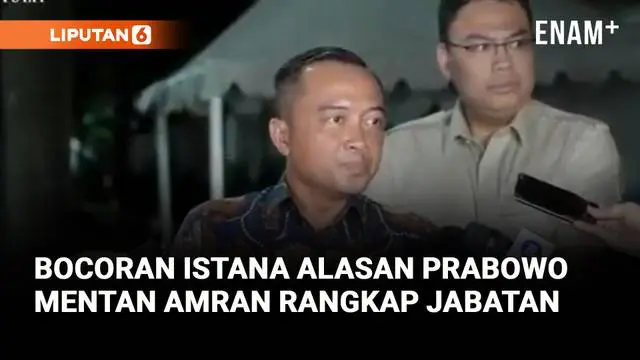 Bocoran Istana Blak-blakan Alasan Prabowo Minta Mentan Rangkap Jabatan di Badan Pangan