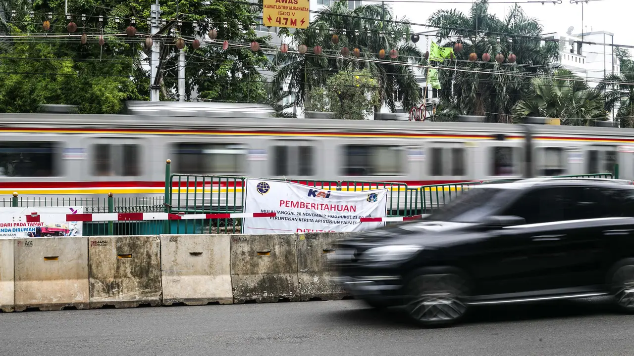 Penutupan Perlintasan Kereta Api Sebidang