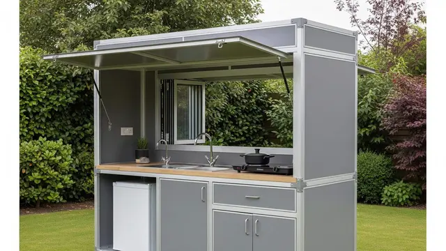 Desain Dapur Dinding Baja Ringan yang Kokoh Tahan Angin