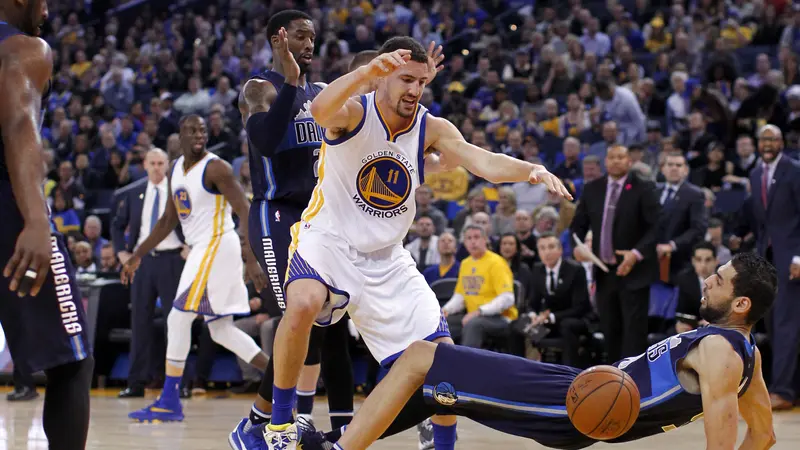 Guard Golden State Warriors, Klay Thompson (Reuters/Liputan6)