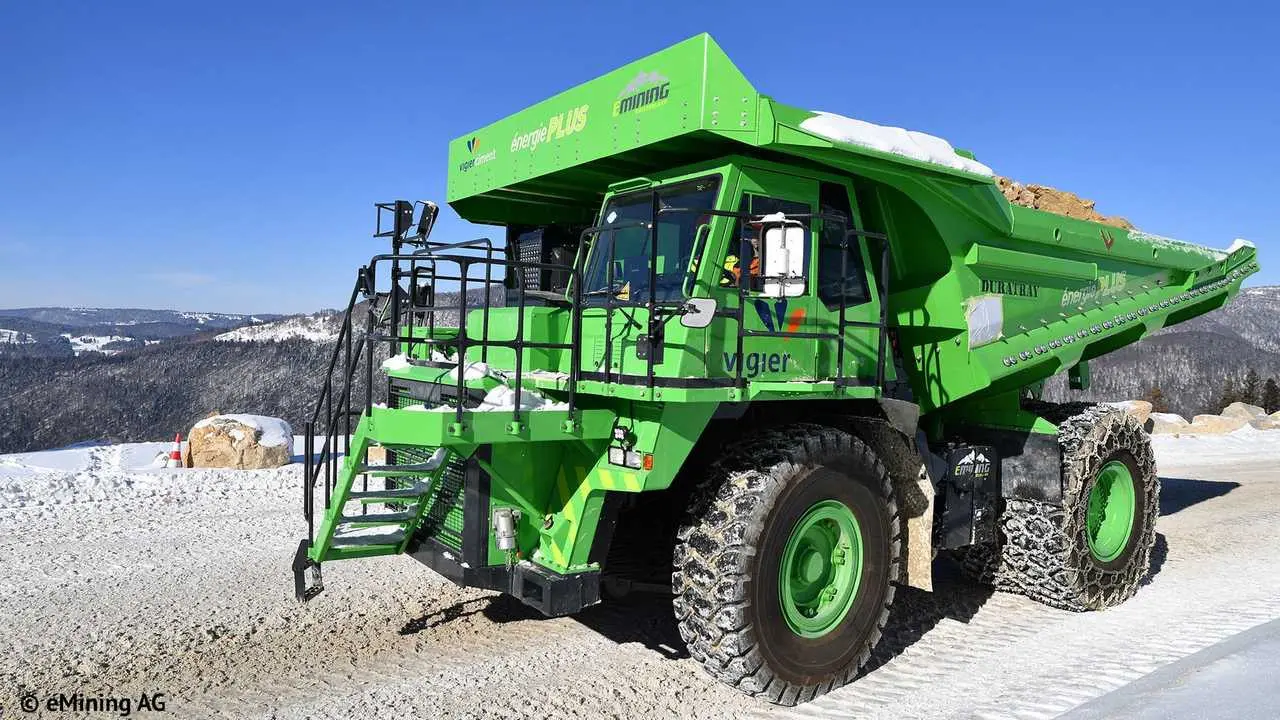 Truk Elektro Dumper atau eDumper dibuat oleh Kuhn Schweitz