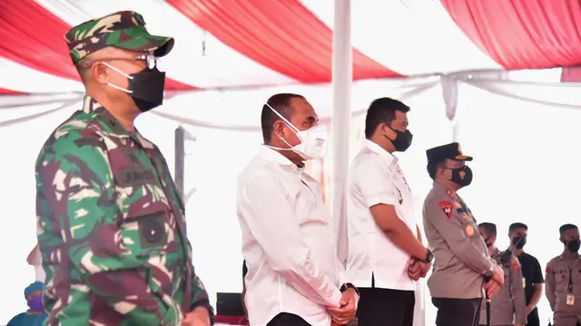 Vaksinasi Pelajar di Medan