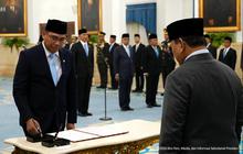 Daftar 9 Pejabat Baru Dilantik Presiden Prabowo Hari Ini