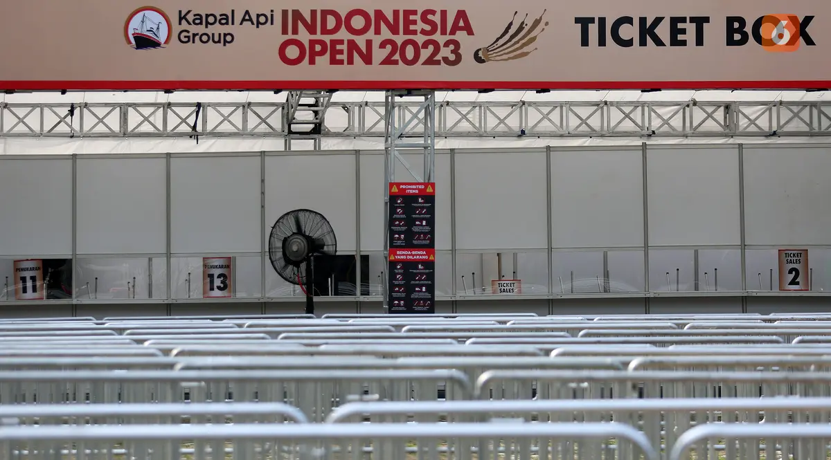 Foto: Istora Senayan Bersolek, Siap Sambut Indonesia Open 2023
