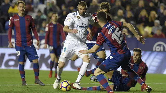 Levante, Real Madrid, La LIga Santander