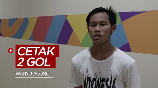 Berita video komentar Wahyu Agong setelah menorehkan dua gol untuk Timnas Indonesia U-16 dalam laga uji coba.
