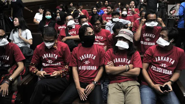 Sidang Perdana Gugatan Polusi Udara Jakarta