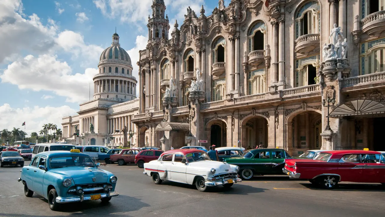 Terhipnotis Nuansa Tahun 60-an di kota Havana, Kuba