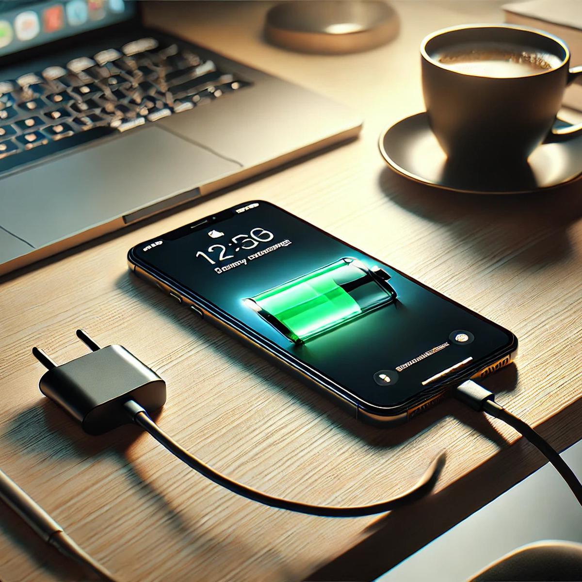 HP sedang dicas