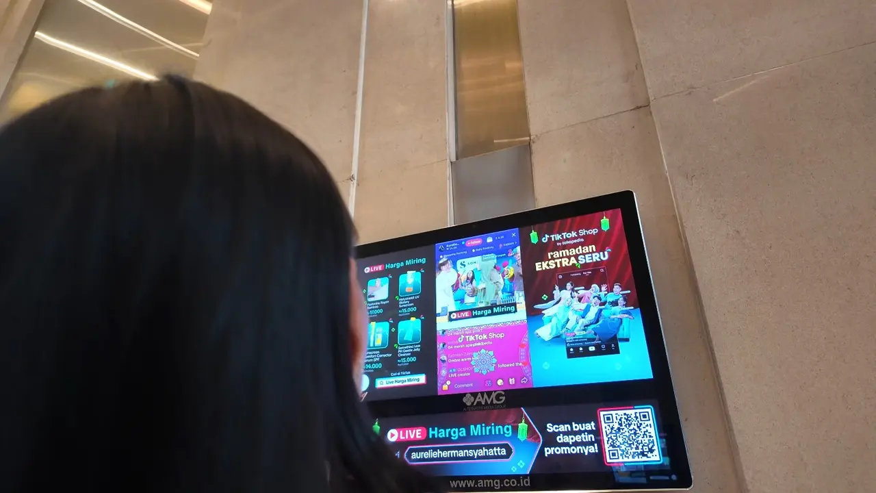 AMG Usung Tren Live Streaming ke Layar Digital Out of Home, Solusi untuk Brand dan Konsumen