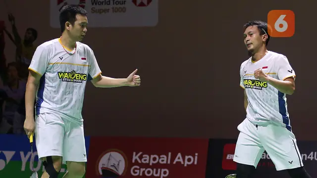 Foto: Dua Ganda Putra Indonesia Susul Fajar / Rian dan Leo / Daniel ke Babak 16 Besar Indonesia Open 2023, Termasuk The Daddies