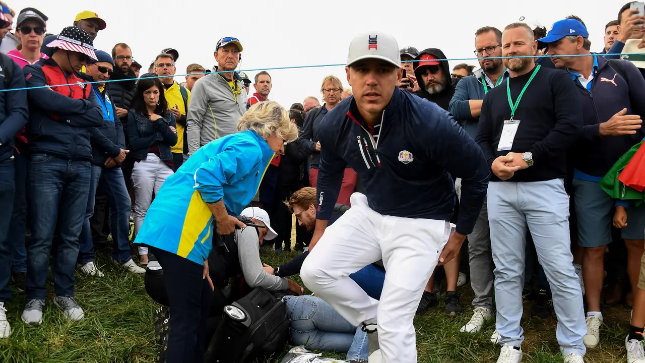 Corine Remande, korban bola golf nyasar Ryder Cup 2018
