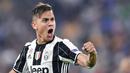 3. Paulo Dybala (Juventus) - Talenta muda Argentina ini mampu tampil apik di Juventus. Kecepatan dan tendangan akuratnya bisa jadi modal untuk menggantikan peran Cristiano Ronaldo di Real Madrid. (EPA/Alessandro Di Marco)