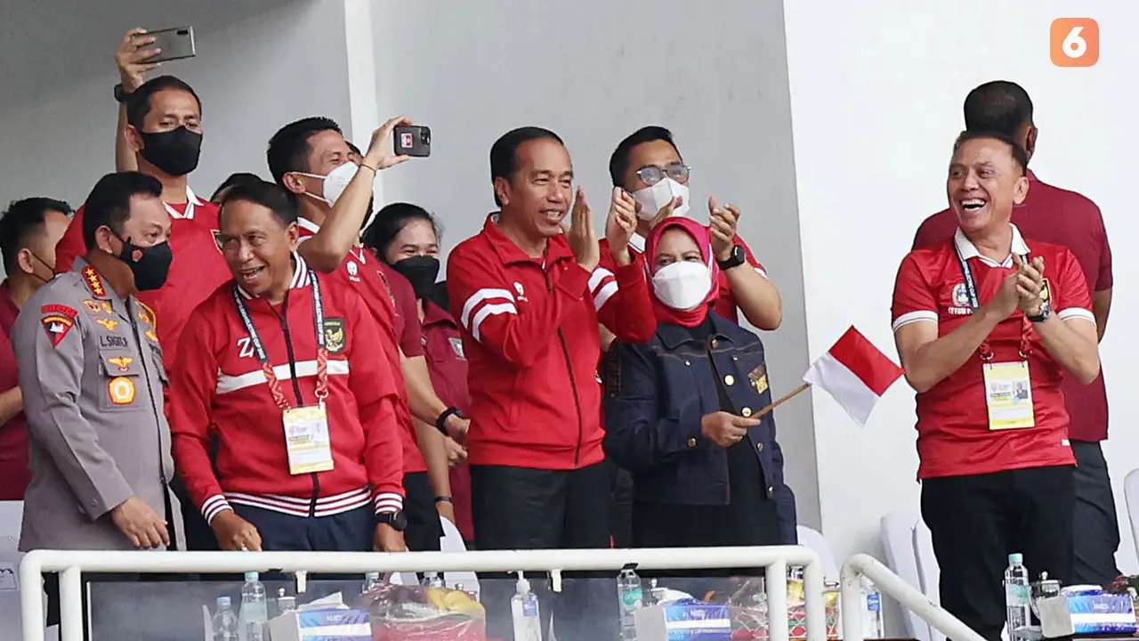 Presiden Jokowi Hadir di Laga Timnas Indonesia melawan Kamboja