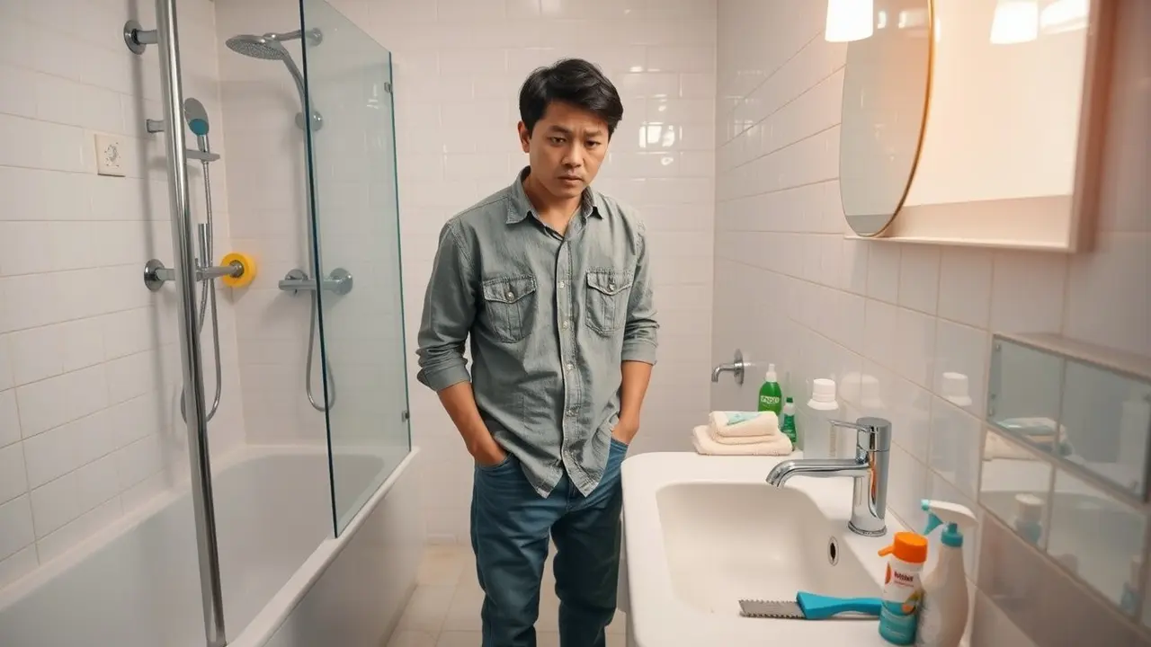cara mengatasi saluran pembuangan air kamar mandi mampet
