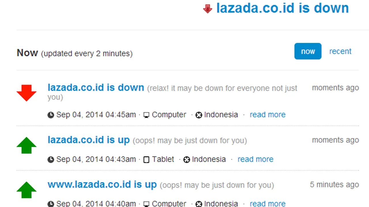 Diburu Para Pembeli Xiaomi Redmi 1S, Situs Lazada Down