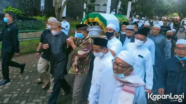 7 Momen Salat Jenazah Ameer Azzikra, Dihadiri Banyak Pelayat