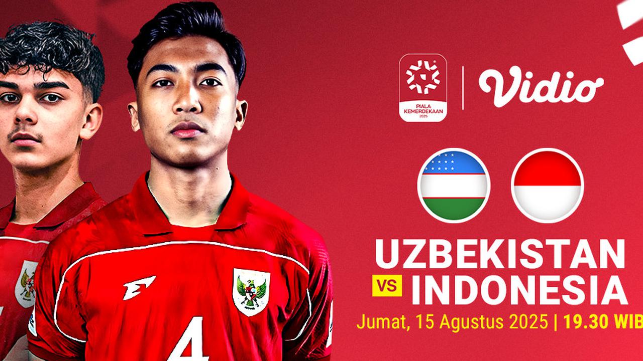 Live Streaming Piala Kemerdekaan 2025 Indonesia U-17 vs Uzbekistan U-17: Hanya di Vidio